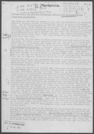 Waldsee-Alttann mit Diaspora: Inspektionsbericht 1963