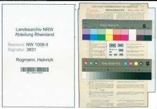 Entnazifizierung Heinrich Rogmann , geb. 17.04.1906 (Landwirt)
