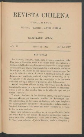 1927008500: Año 11.1927=Nr. 85