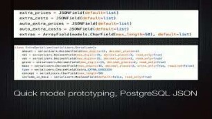 Fast product development using Django Rest Framework. #lessonslearned