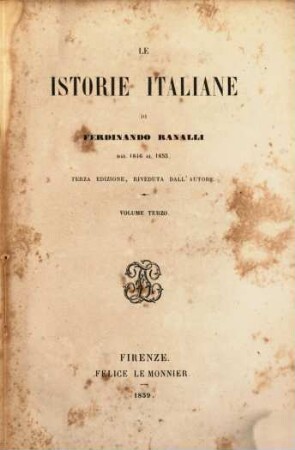 Le istorie italiane : Dal 1846 al 1855, 3