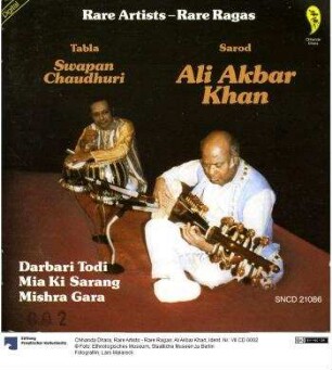 Rare Artists - Rare Ragas: Ali Akbar Khan
