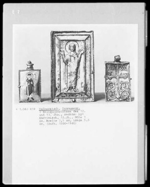 Reliquienbüchse mit heiligem Demetrius
