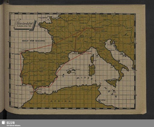 Spanienfahrt 23. bis 25. April 1929