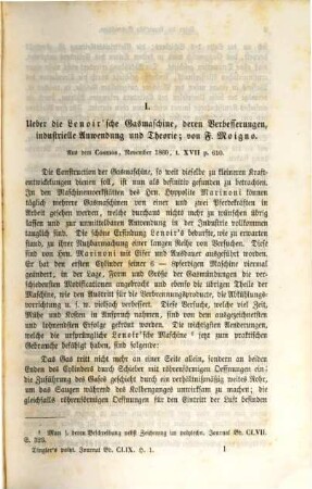 Polytechnisches Journal. 159. 1861
