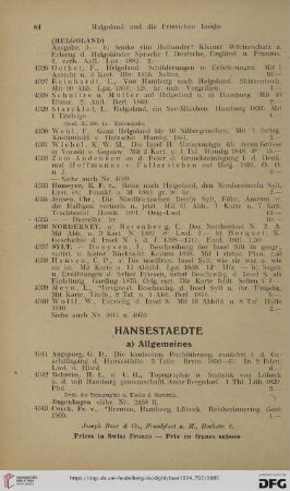 Hansestadte (Nr. 4341 - 4750)