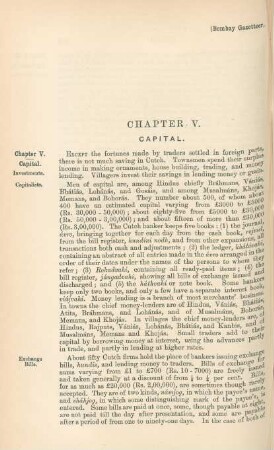 Chapter V. Capital