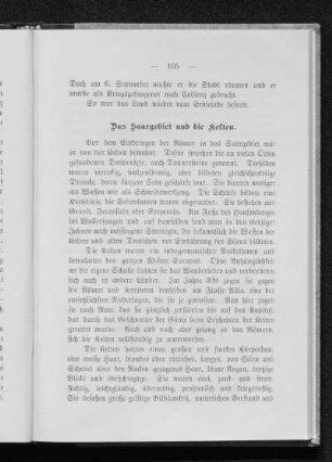 Das Saargebiet und die Kelten.