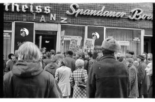 Kleinbildnegativ: Demonstration gegen die NPD, 1969