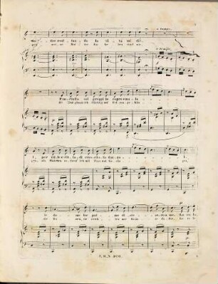 Ispirazioni Viennesi : raccaolta di cinque ariette e due duetti italiani ; con accompagnamento di pianoforte, 1. La zingara