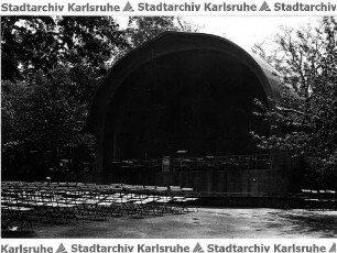 Beichel, Friedrich. Konzertmuschel im Stadtgarten
