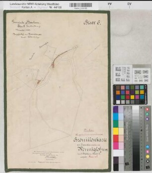 Wennigloh (Arnsberg), Separation Wennigloh, Bl. 6 Brouillonkarte Hachen Flur 5