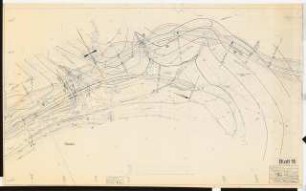 Plan der Biggetalsperre Zum Projekt gehörend: Gustav Allinger, Biggetalsperre, Kreis Olpe: Lageplan vom Ruhrtalsperrenverein (Blatt 16) 1:1000