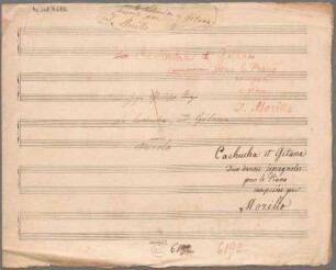 Cachucha et Gitana. Deux danses espagnoles, Klavier - BSB Mus.Schott.Ha 6192