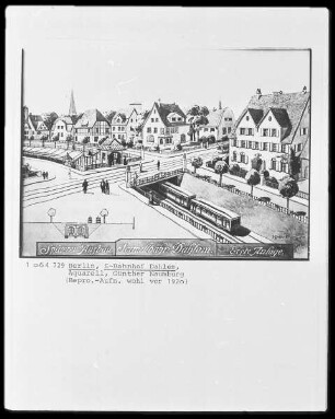 Berlin, S-Bahnhof Dahlem
