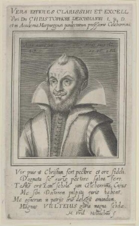 Bildnis des Christophori DeichmanniBildnis Christoph Deichmann (von Bergen)