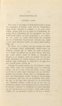 Hoofdstuk IV. Inlandsche vorsten