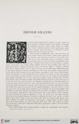 1: Ercole Grandi