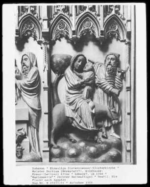 Kreuzaltar / Lettneraltar — Marienseite — Rechter Seitenflügel