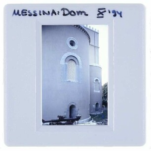Messina, Dom : Fassade Apsiden Chor