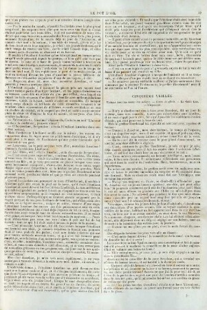 Cinquième Veillée.