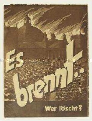 Illustrierter Sonderdruck zur Reichspräsidentenwahl 1932 für die Wahl von Hindenburg
