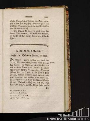 Vierzehntes Kapitel. Assyria. Städte in Aturia. Ninive.