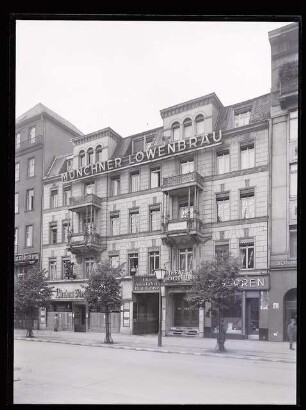 Kleines Theater Unter den Linden (auch: Schall und Rauch), Berlin: Ansicht von Norden (Negativ zu Inv. Nr. TBS 026,09)