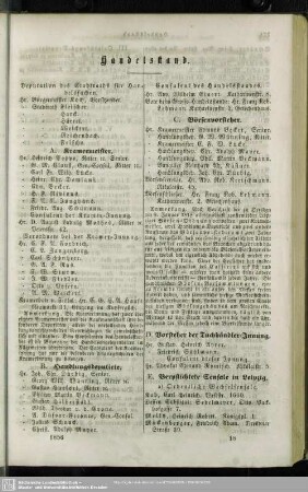 Handelsregister : Handelsstand