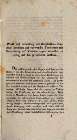 Über das Asthma periodicum : Inaug. Abh.