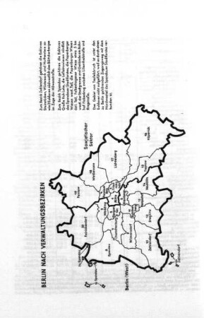 Karte: Berlin nach Verwaltungsbezirken