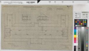 Arnsberg, Verwaltungsgericht, Dachgeschoss, Grundriss