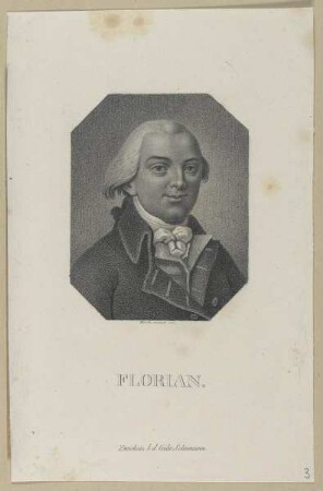 Bildnis des Jean-Pierre Claris de Florian