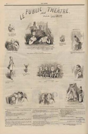Le public au Theâtre par Carlo Gripp