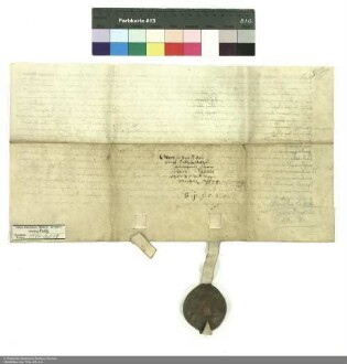 Gütertausch zwischen Balthasar [von Dernbach], Abt, und dem Dechanten und Kapitel von Fulda