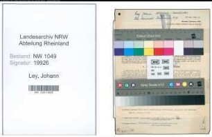Entnazifizierung Johann Ley , geb. 13.09.1897 (Treuhaender)