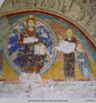 Christus Pantokrator und Heilige