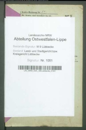 Erblasser: Rahe gt. Wehrmann, Christian Friedrich; Erblasser: Kottenbrink, Wilhelmine: Abschluss eines Erbvertrags
