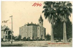 San Bernardino. High School (1892), San Bernardino, Cal.