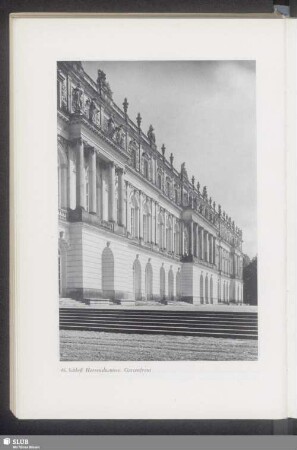 46. Schloß Herrenchiemsee, Gartenfront