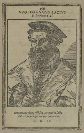 Bildnis des Wolfgang Lazius