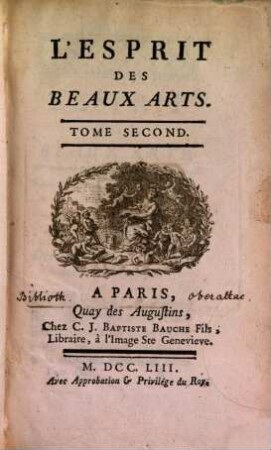 L' Esprit Des Beaux Arts, 2