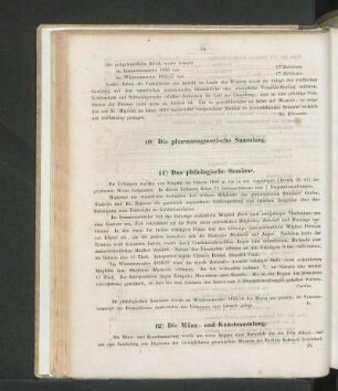 11) Das philologische Seminar.