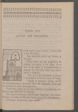 Capítulo LVII - Justos por pecadores