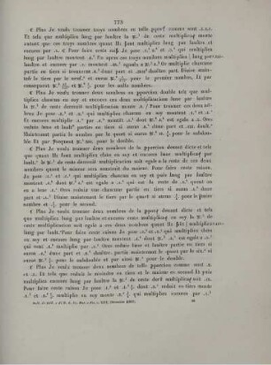 Le Triparty en la science des nombres par Maistre Nicolas Chuquet Parisien. [Fortsetzung]