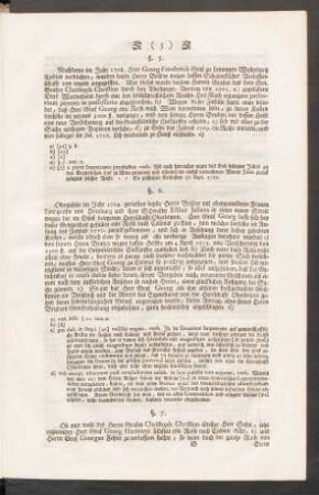 §. 6. Ohngefehr im Jahr 1714. ...