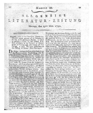 The first annual Account of the Collation of the Mss. of the Septuagint-Version: To which is prefixed a Tract. by Robert Holmes. Oxford: Clarendon 1789