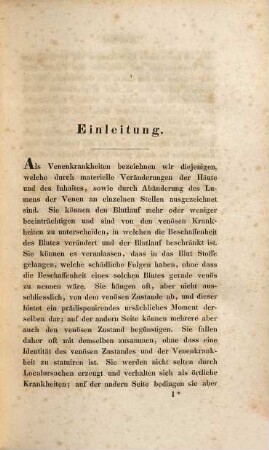 Das Venensystem in seinen Krankhaften Verhältnissen, 2