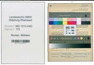 Entnazifizierung Wilhelm Rocker , geb. 11.06.1908 (Gerber)