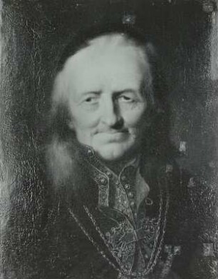 Bildnis eines alten Mannes mit schwarzer Kappe